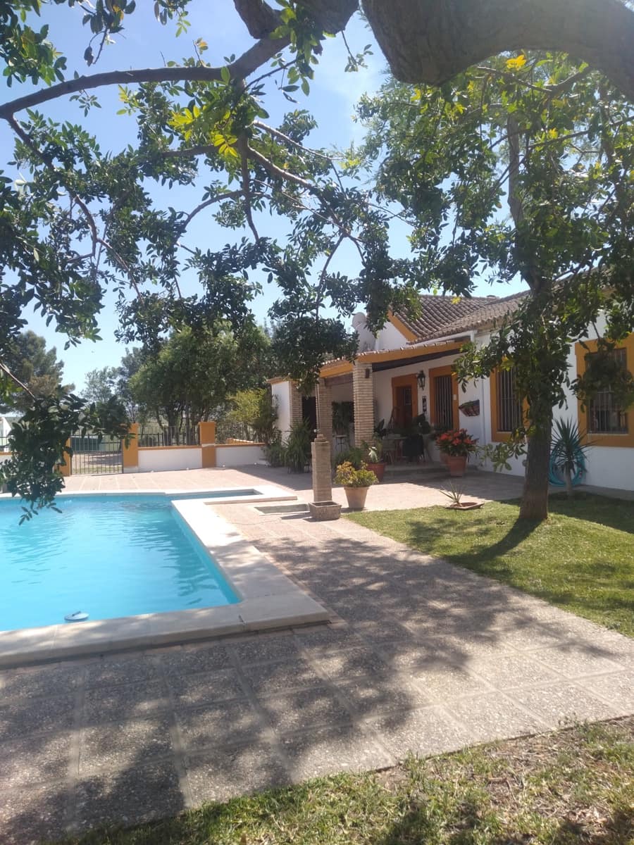 4 soveværelse Finca/Landehus til salg i Moron de la Frontera med swimmingpool garage - € 699.000 (Ref: 9187185)