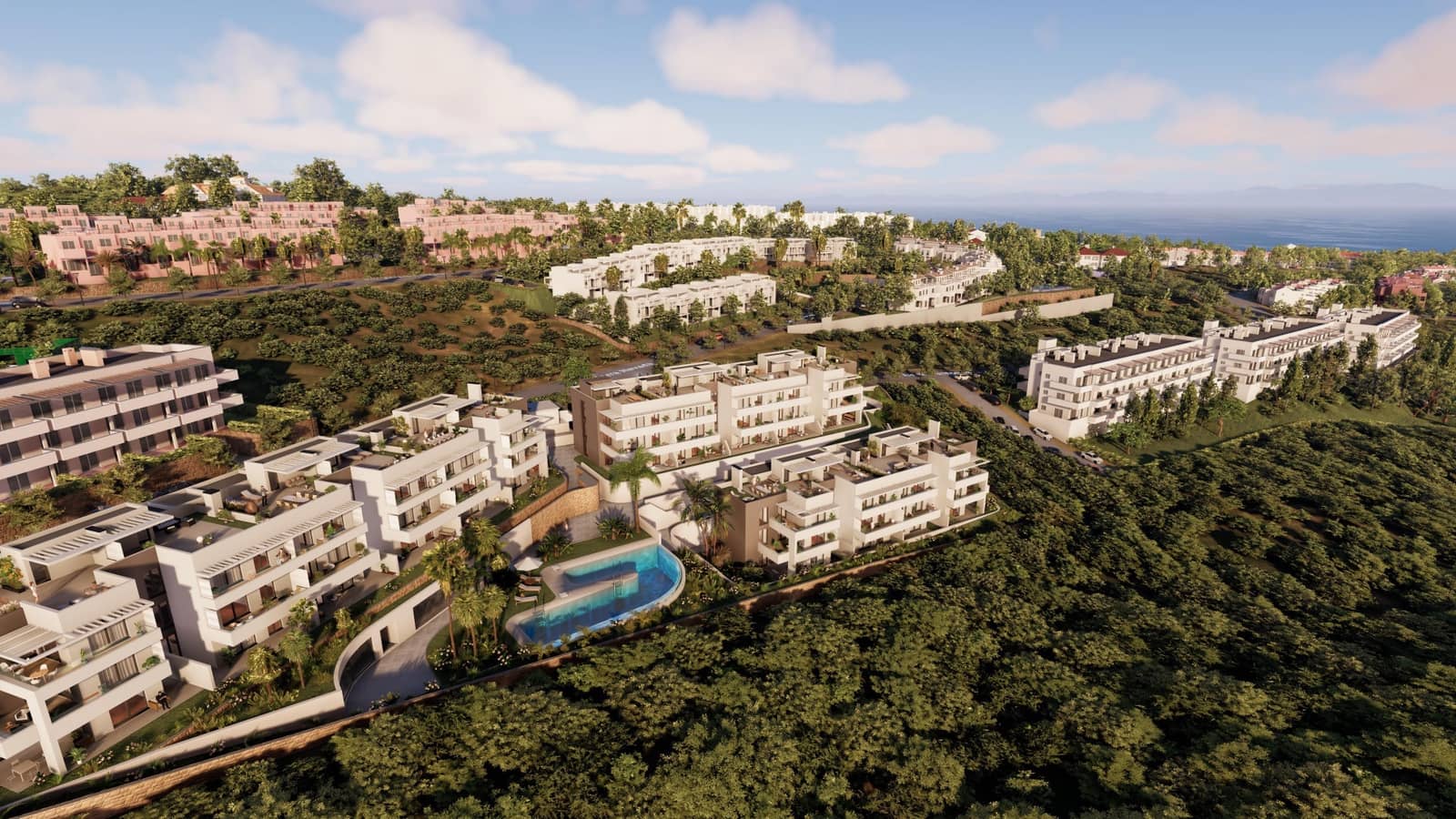 2 sovrum Takvåning till salu i Manilva med pool garage - 440 581 € (Ref: 9206851)