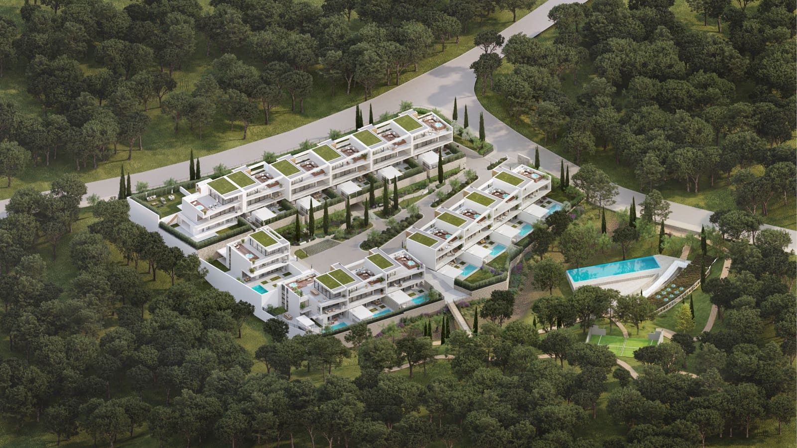 4 soveværelse Semi-Rækkehus til salg i Sotogrande med swimmingpool garage - € 1.800.000 (Ref: 9312949)