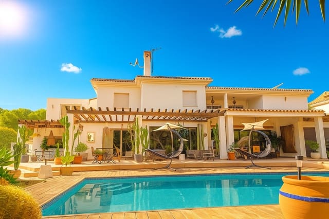 5 soverom Villa til salgs i Pinos de Alhaurin, Alhaurín de la Torre med svømmebasseng garasje - € 1 300 000 (Ref: 9367348)