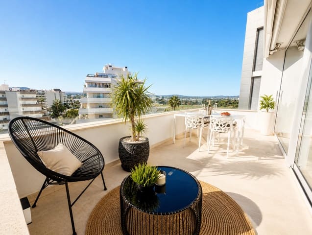 1 sypialnia Apartament na sprzedaż w Miasto Ibiza / Eivissa z basenem garażem - 695 000 € (Ref: 9491197)