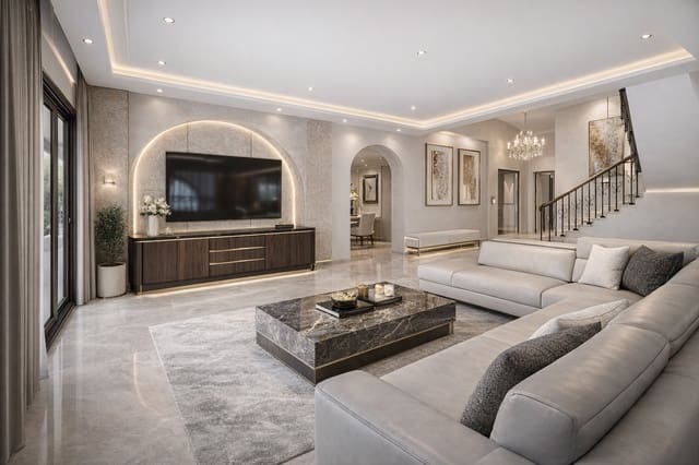 6 soverom Villa til salgs i Nueva Atalaya, Estepona med svømmebasseng garasje - € 2 150 000 (Ref: 9729340)