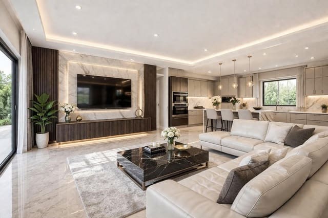 6 soverom Villa til salgs i Nueva Atalaya, Estepona med svømmebasseng garasje - € 2 150 000 (Ref: 9729340)