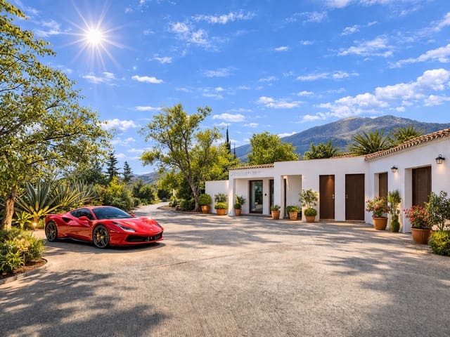 5 chambre Finca/Maison de Campagne à vendre à Valtocado, Mijas avec piscine garage - 2 750 000 € (Ref: 9804374)