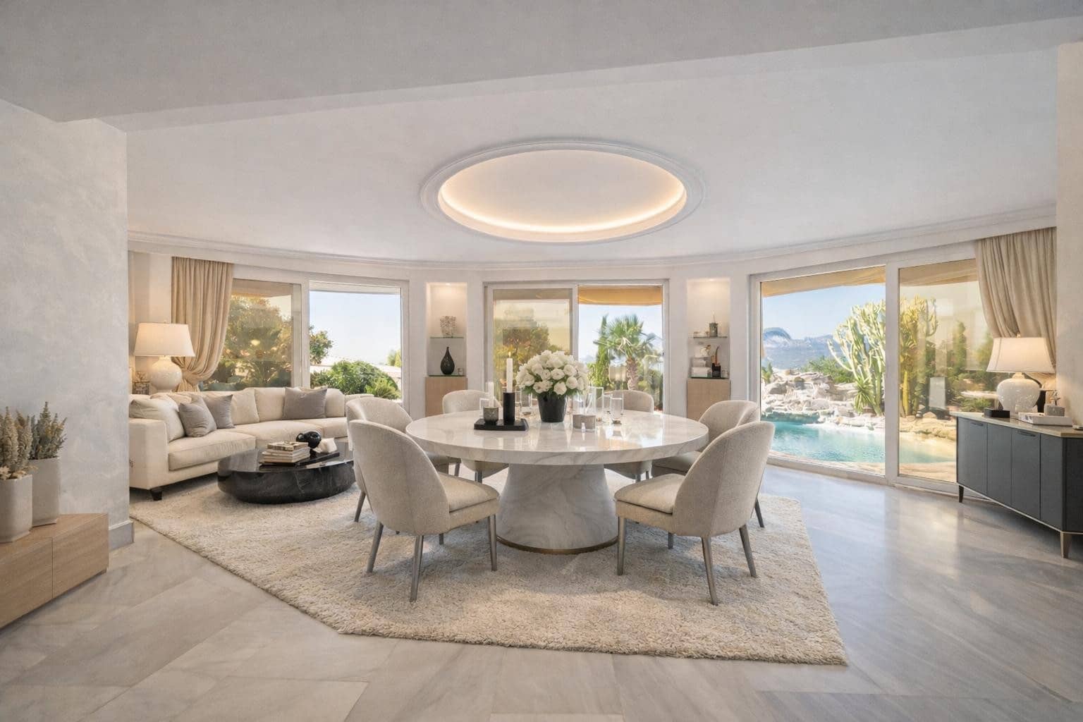 4 sovrum Villa till salu i Altea med pool garage - 1 500 000 € (Ref: 9813345)