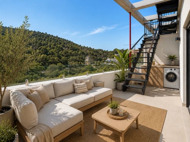 2 Zimmer Penthouse zu verkaufen in Cala Gracio, Sant Antoni de Portmany mit Pool Garage - 600.000 € (Ref: 9825328)