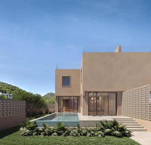 3 soveværelse Semi-Rækkehus til salg i San Miguel / Sant Miquel de Balansat, Sant Joan de Labritja med swimmingpool garage - € 1.595.000 (Ref: 9858124)