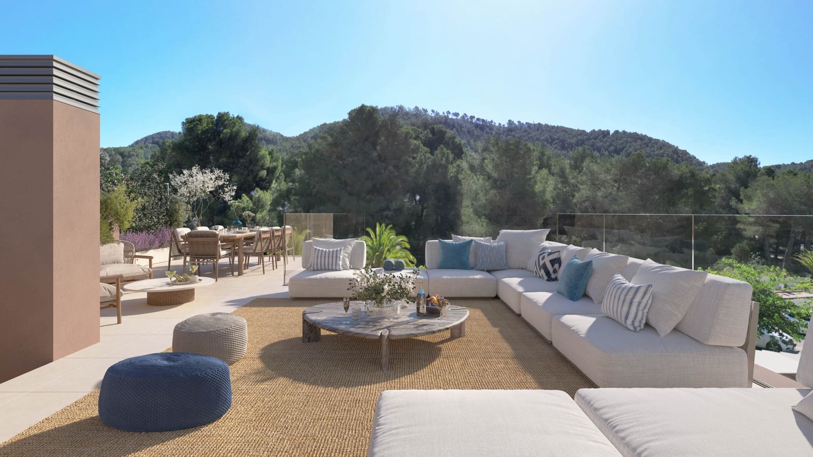 3 soveværelse Semi-Rækkehus til salg i San Miguel / Sant Miquel de Balansat med swimmingpool garage - € 1.595.000 (Ref: 9858124)