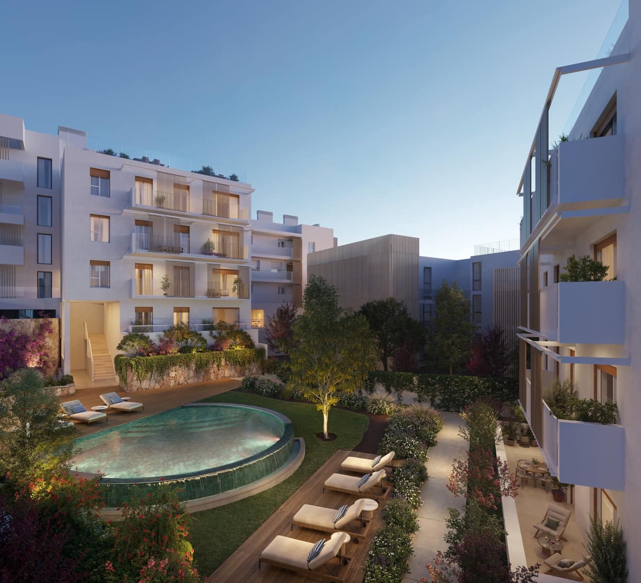 2 bedroom Penthouse for sale in Santa Eulalia / Santa Eularia with pool garage - € 1,295,000 (Ref: 9858126)