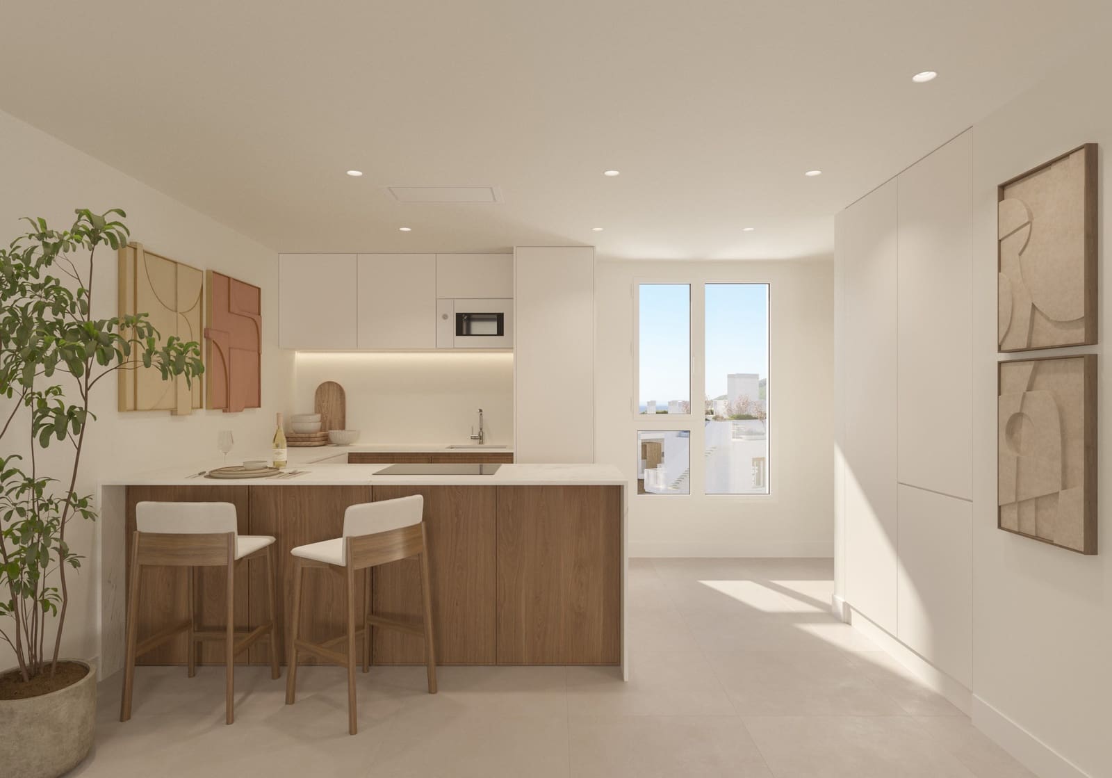 2 bedroom Penthouse for sale in Santa Eulalia / Santa Eularia with pool garage - € 1,295,000 (Ref: 9858126)