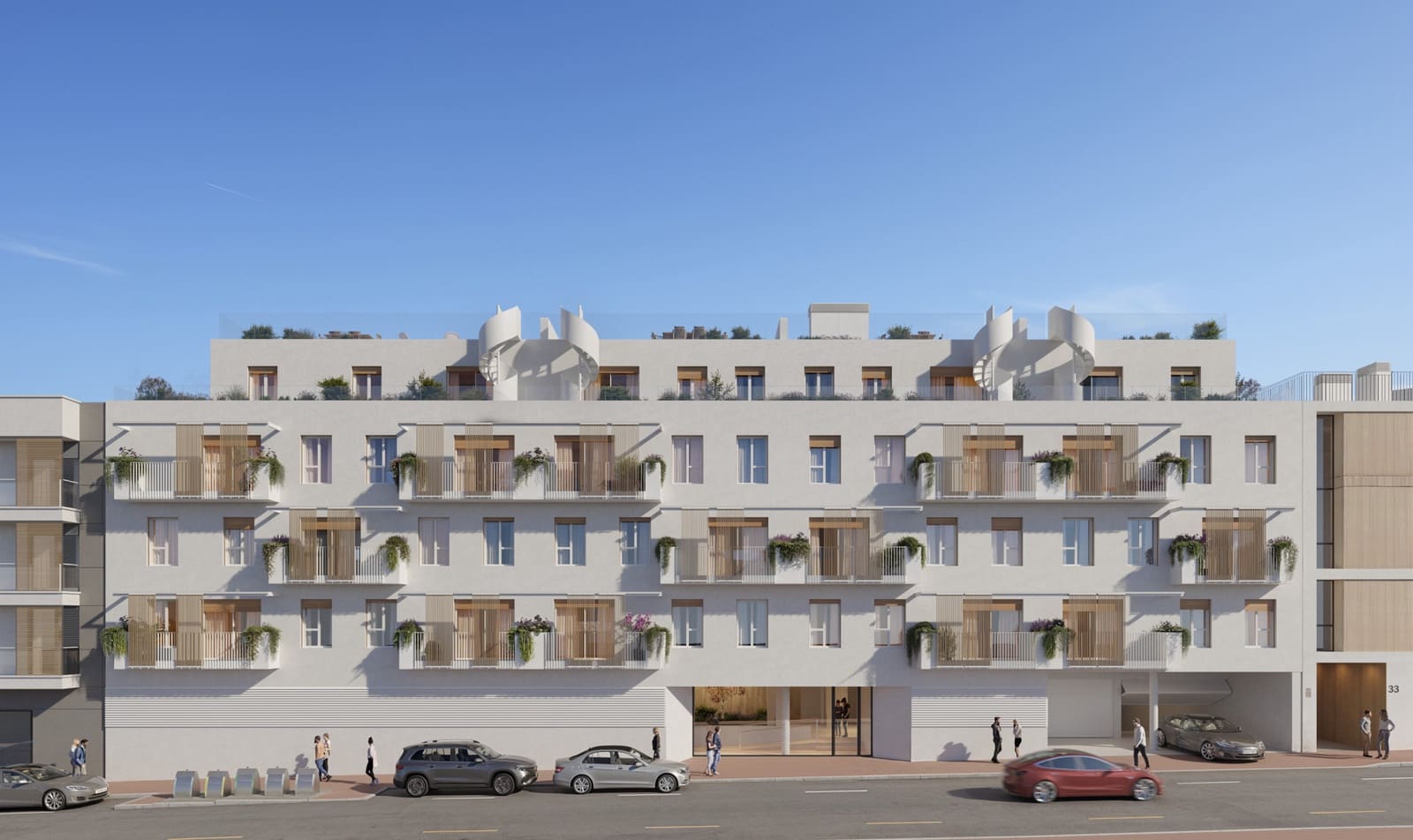 2 bedroom Penthouse for sale in Santa Eulalia / Santa Eularia with pool garage - € 1,295,000 (Ref: 9858126)