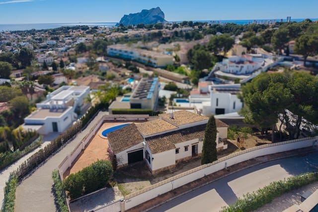 3 sovrum Villa till salu i Benissa med pool garage - 1 250 000 € (Ref: 9720632)