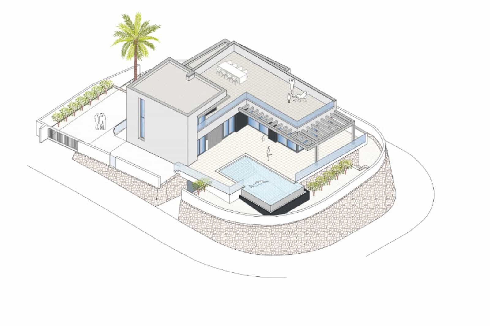 3 soverom Villa til salgs i Moraira med svømmebasseng - € 2 250 000 (Ref: 9987213)