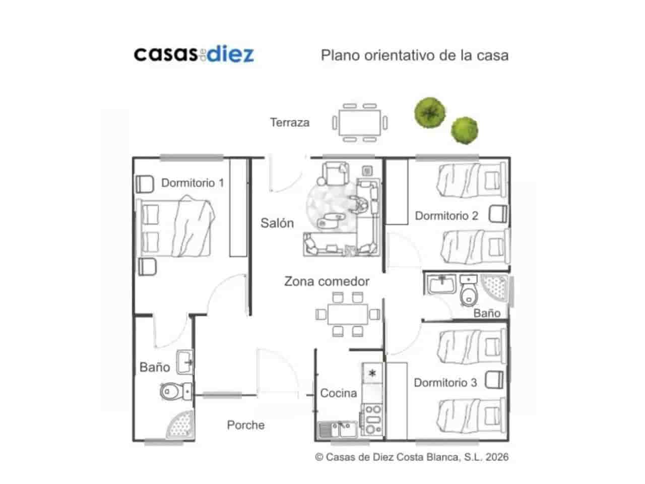 2 sypialnia Apartament na sprzedaż w Oliva Nova z basenem garażem - 269 000 € (Ref: 10044248)