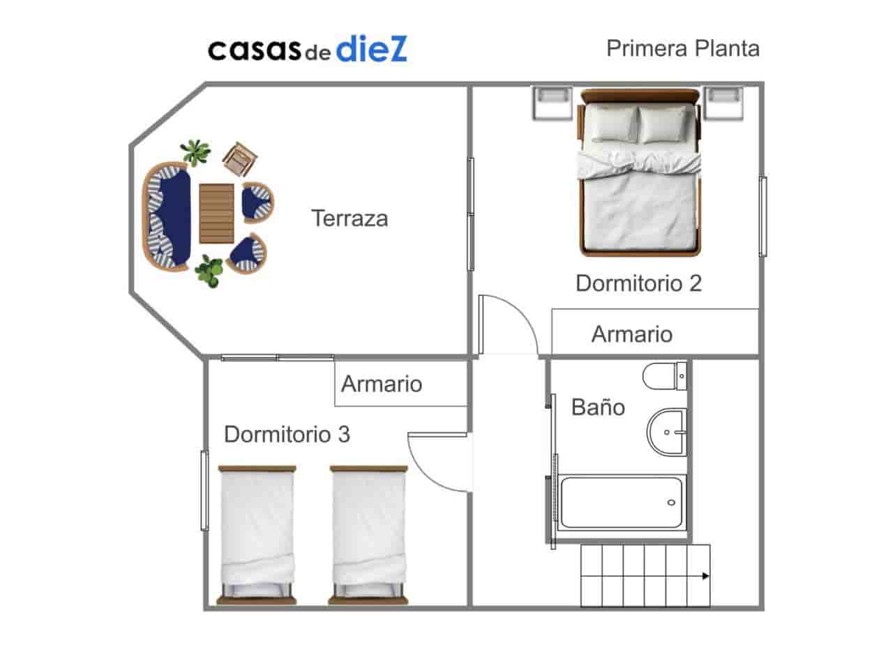 3 quarto Casa em Banda para venda em Oliva Nova com piscina garagem - 493 000 € (Ref: 10044249)