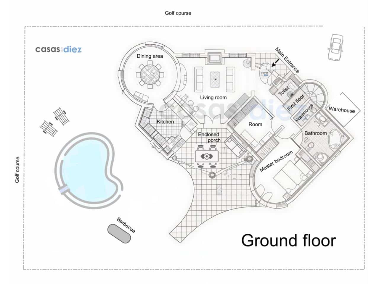 4 soverom Villa til salgs i Oliva Nova med svømmebasseng garasje - € 939 000 (Ref: 9425872)