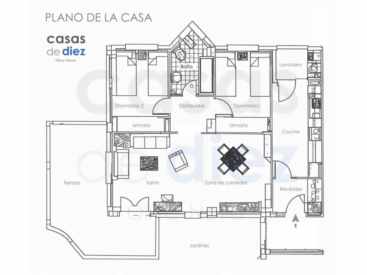 2 bedroom Flat for sale in Oliva Nova with pool garage - € 265,000 (Ref: 9455944)