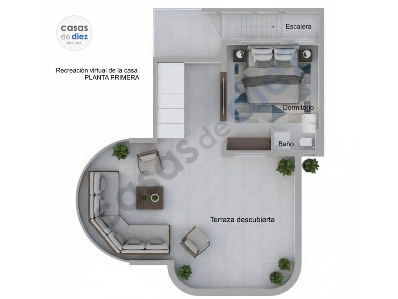 3 bedroom Villa for sale in Oliva Nova with garage - € 449,000 (Ref: 9501780)