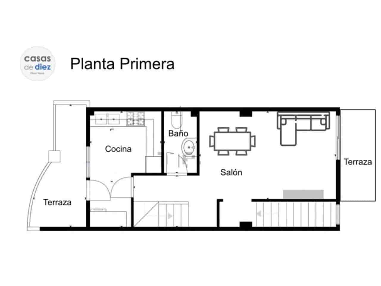 4 sypialnia Dom na sprzedaż w Miasto Walencja z basenem garażem - 315 000 € (Ref: 9793837)
