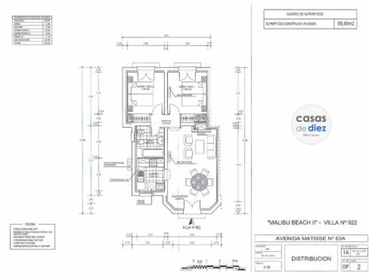 2 quarto Casa em Banda para venda em Oliva Nova com piscina - 235 000 € (Ref: 9816926)
