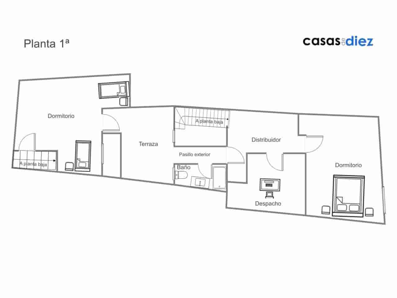 4 soveværelse Byhus til salg i Oliva - € 165.000 (Ref: 9875553)