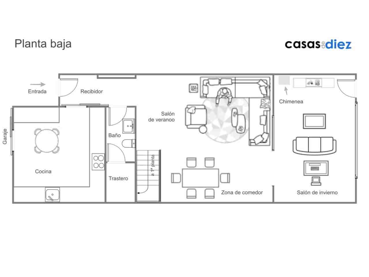 Casa de 3 habitaciones en Oliva en venta con garaje - 455.000 € (Ref: 9891527)