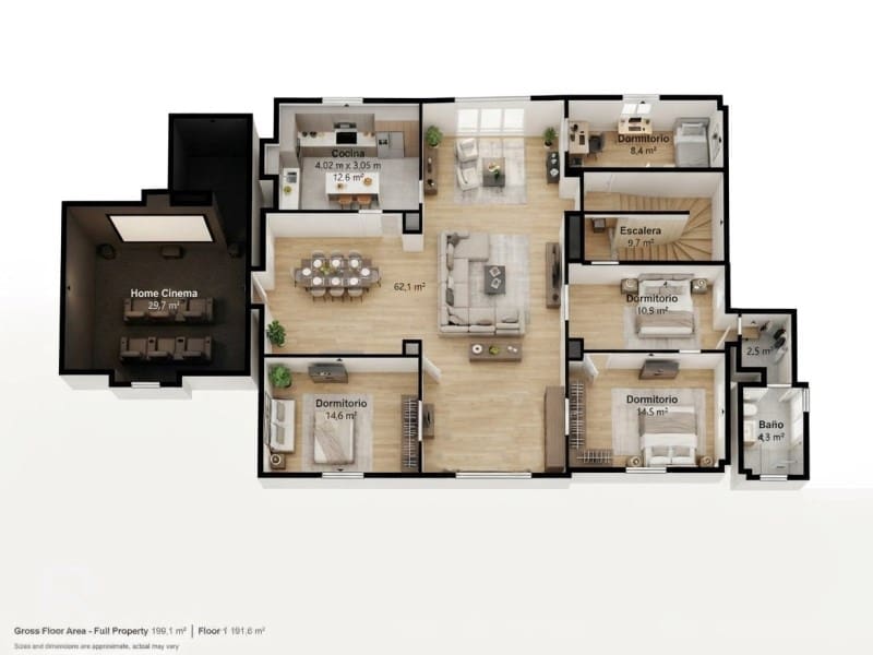 12 sovrum Finca/Hus på landet till salu i Benifairo de la Valldigna - 480 000 € (Ref: 8458543)