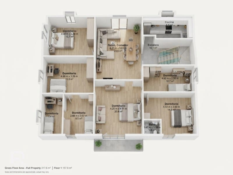 12 sovrum Finca/Hus på landet till salu i Benifairo de la Valldigna - 480 000 € (Ref: 8458543)