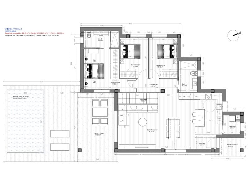 3 chambre Villa/Maison à vendre à Barx avec garage - 594 000 € (Ref: 9578774)