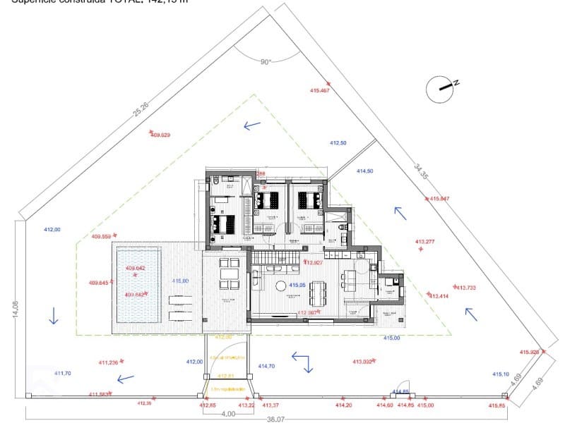 3 chambre Villa/Maison à vendre à Barx avec garage - 594 000 € (Ref: 9578774)