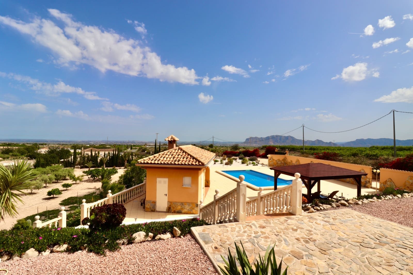 4 chambre Finca/Maison de Campagne à vendre à Albatera avec piscine garage - 540 000 € (Ref: 10005018)