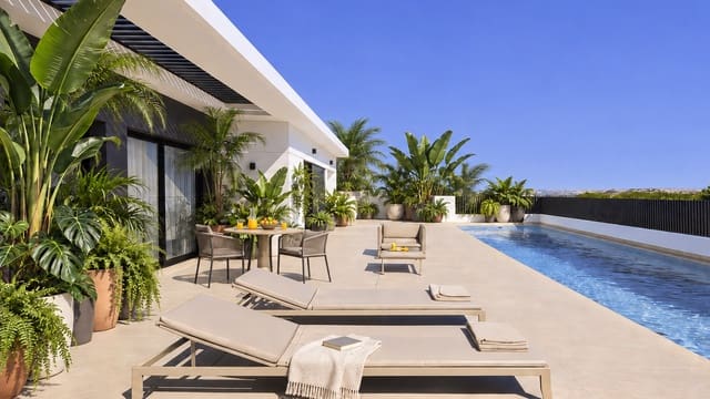 5 soverom Villa til salgs i Ciudad Quesada, Rojales med svømmebasseng garasje - € 810 500 (Ref: 10008753)