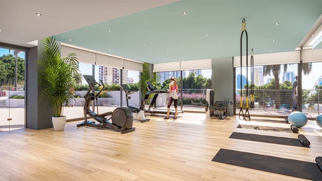 3 soveværelse Lejlighed til salg i Via Parque, Benidorm med swimmingpool garage - € 601.000 (Ref: 10054847)