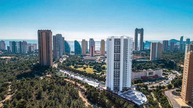 3 soveværelse Lejlighed til salg i Via Parque, Benidorm med swimmingpool garage - € 601.000 (Ref: 10054847)