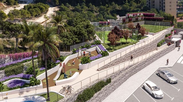 3 soveværelse Lejlighed til salg i Via Parque, Benidorm med swimmingpool garage - € 601.000 (Ref: 10054847)