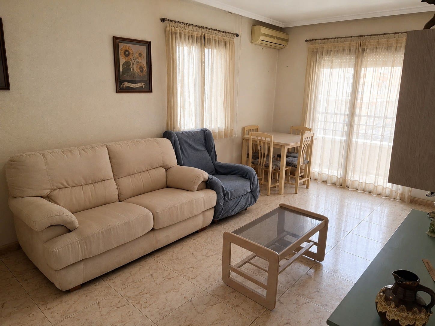 2 Zimmer Strandapartment zu verkaufen in Guardamar del Segura mit Garage - 155.000 € (Ref: 10097576)