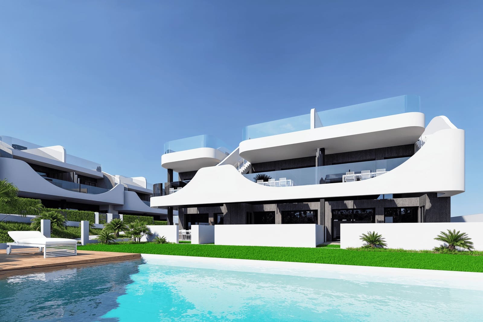 Bungalow de 2 habitaciones en San Miguel de Salinas en venta con piscina garaje - 280.000 € (Ref: 10114545)