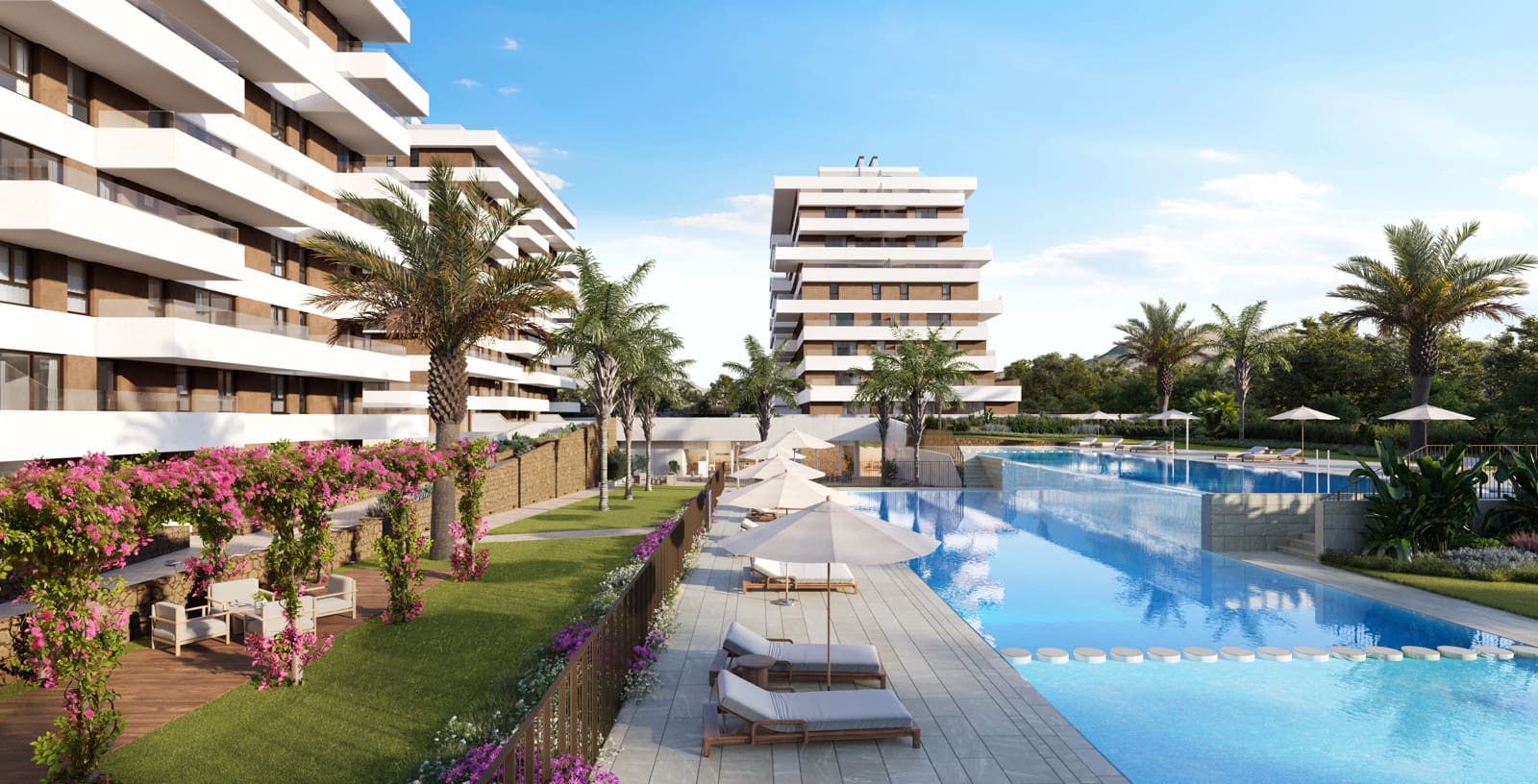 2 Zimmer Apartment zu verkaufen in La Villajoyosa / Vila Joiosa mit Pool Garage - 402.000 € (Ref: 10119704)