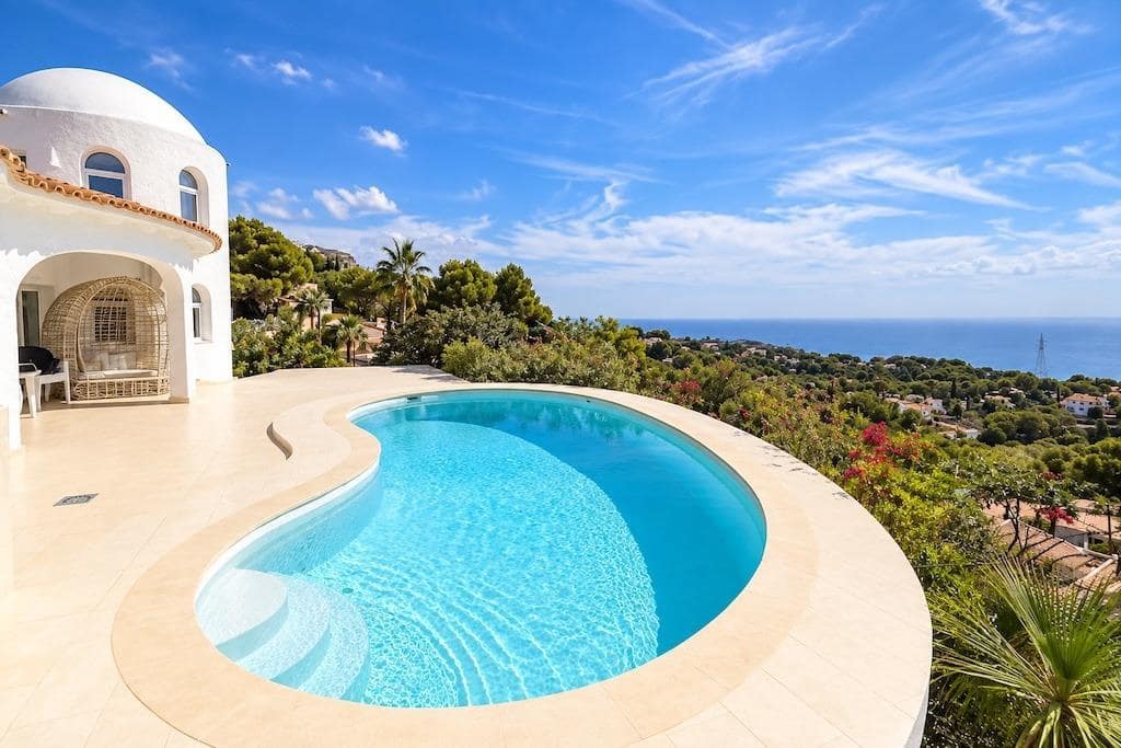 3 soverom Villa til salgs i Altea la Vella med svømmebasseng garasje - € 1 150 000 (Ref: 10157460)