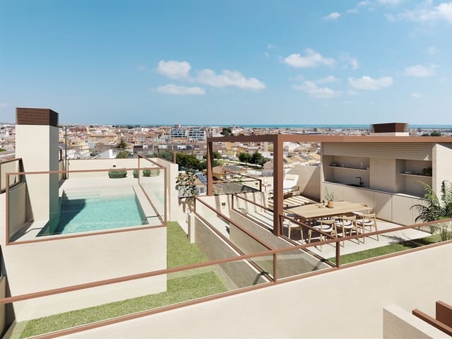 3 soveværelse Bungalow til salg i San Pedro del Pinatar ciudad, San Pedro del Pinatar med swimmingpool garage - € 339.900 (Ref: 10182759)
