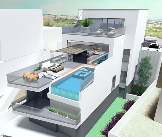 Chalet de 6 habitaciones en Ciudad Quesada, Rojales en venta con piscina garaje - 1.399.000 € (Ref: 7878842)