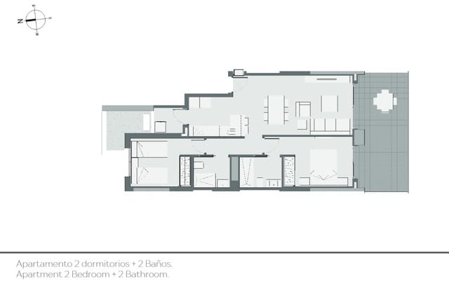 2 chambre Appartement à vendre à Benidorm avec piscine - 411 000 € (Ref: 8384178)