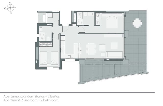 2 chambre Appartement à vendre à Benidorm avec piscine - 411 000 € (Ref: 8384178)