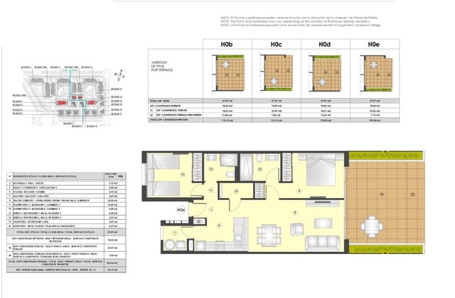 3 camera da letto Bungalow in vendita in La Siesta, Torrevieja con piscina - 337.000 € (Rif: 8398009)