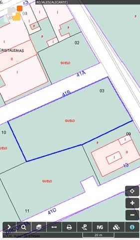 Area Edificabile in vendita in Rojales - 330.000 € (Rif: 8484087)