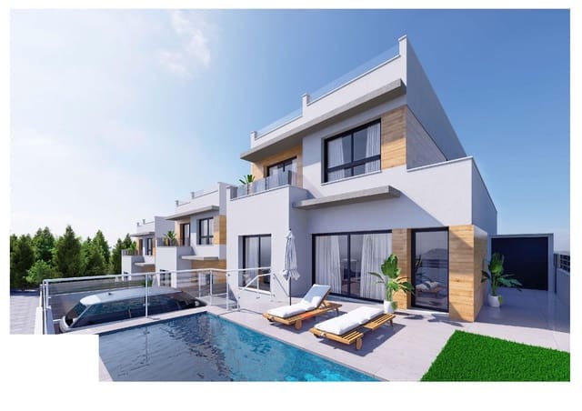 3 soveværelse Semi-Rækkehus til salg i Benijófar med swimmingpool garage - € 449.000 (Ref: 8640885)