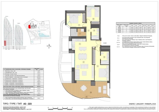 3 Zimmer Strandapartment zu verkaufen in Benidorm mit Pool - 895.000 € (Ref: 8661441)