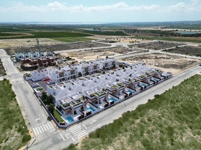2 soveværelse Semi-Rækkehus til salg i Vistabella, Orihuela med swimmingpool garage - € 329.000 (Ref: 8793441)