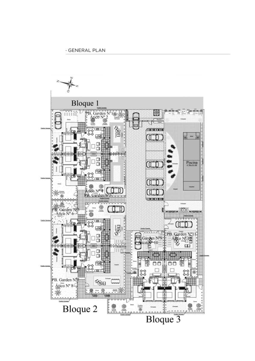 2 chambre Bungalow à vendre à Ciudad Quesada avec piscine garage - 327 400 € (Ref: 8983391)