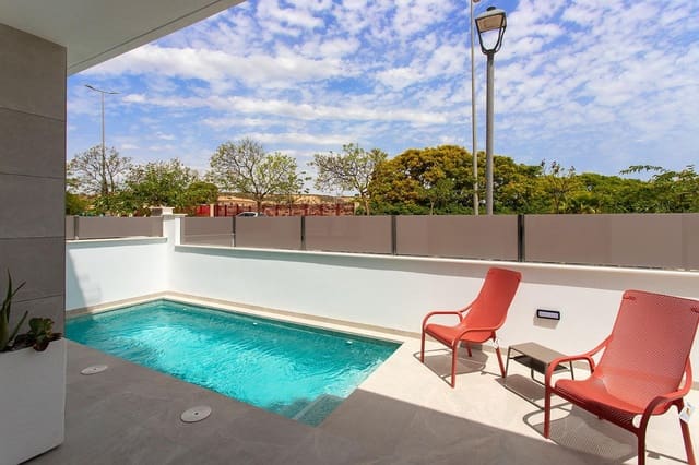 3 soveværelse Semi-Rækkehus til salg i Sucina, Murcia by med swimmingpool garage - € 325.900 (Ref: 9074937)